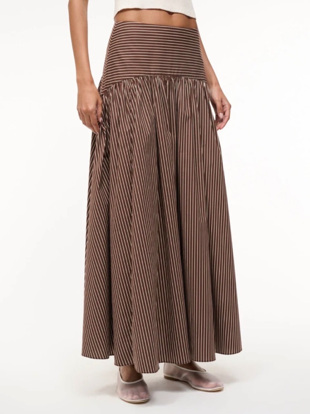 STAUD Basque Waist Skirt - Picture 3 of 6